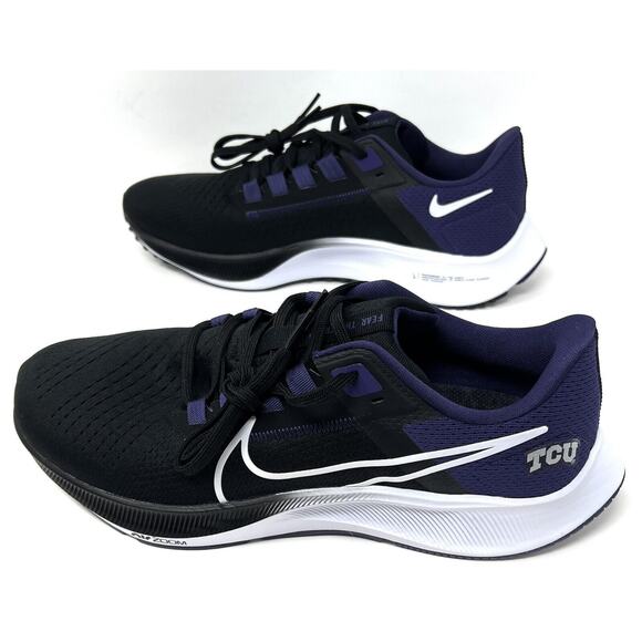 Nike TCU Horned Frogs Air Zoom Pegasus 38 Running Shoe Black DJ0855-001 Size 10 main image 10
